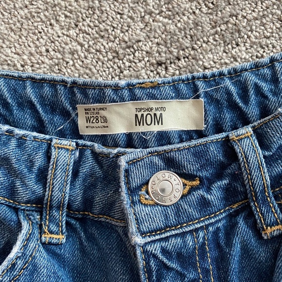 TopShop Moto Mom Jeans - Picture 4 of 5
